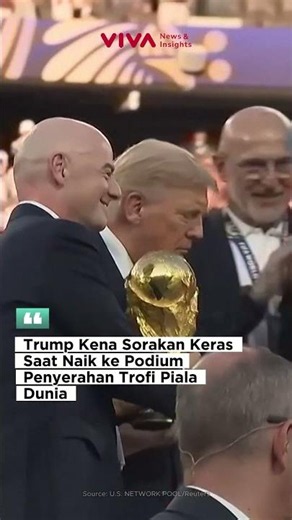 Trump Tetap Bertahan di Podium Meski Disoraki Penonton Saat Spanyol Juara Dunia