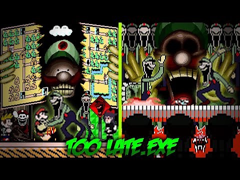 Too Late.EXE (SMB3 Horror Game) - Full PLAYTHROUGH & SECRET + EXTRA 4K60FPS!