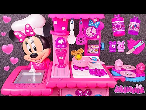 45 Minutes Satisfying with Unboxing Disney Minnie Mouse Toys Collection, Kitchen Set | ASMR