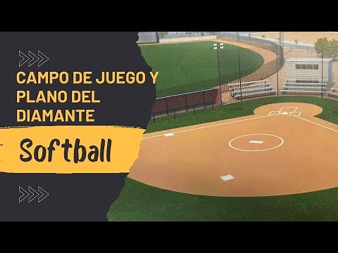 #Softball DIMENSIONES DE UN TERRENO DE JUEGO DE SOFTBALL, ¿SABES CUÁNTO MIDE UN HOME?
