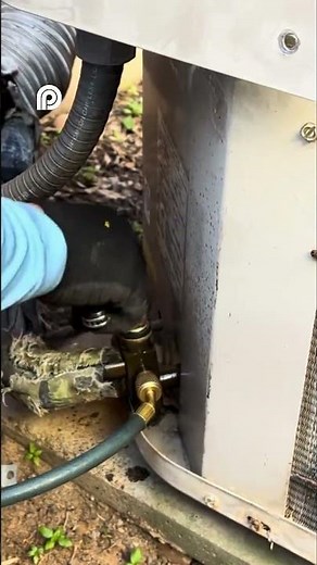 HVAC Pump Down_ Condenser Replacement #acrepairnearme #acrepairservice