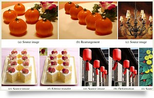 automated editing of repeated scene elements