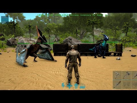 ARK Ultimate Survival EP1 | Pteradon & Parasaur Tame + First Base Build!”