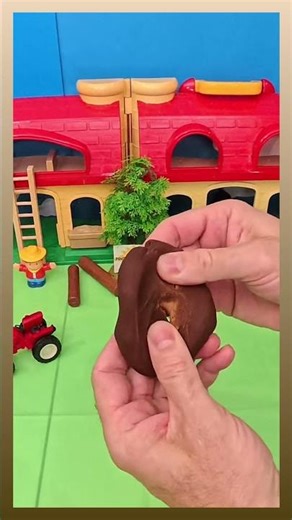 Farm Dog Fun Facts! 🐶 Brown Clay Surprise & Sounds for Kids