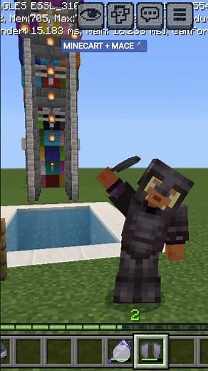 MINECRAFT MACE 🔨 Practice