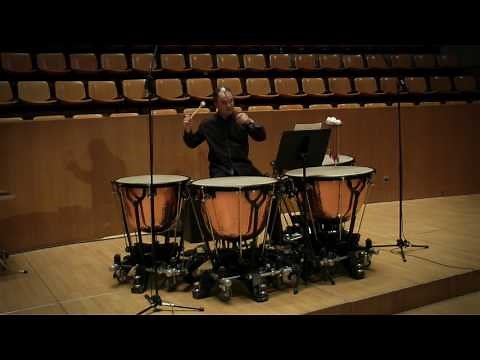 Timpani Orchestral Repertoire (Excerpts): Javier Eguillor, Timpani.