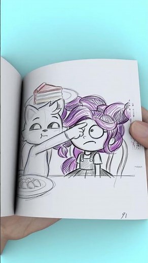 Poppy PlayTime but Cute INSANE Flipbook #Flipbook #Creativity