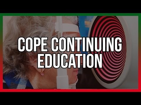 COPE Continuing Education - Free Optometrist Training and Courses