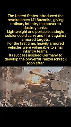 The Weapon That Made Tanks Vulnerable | M1 Bazooka Story