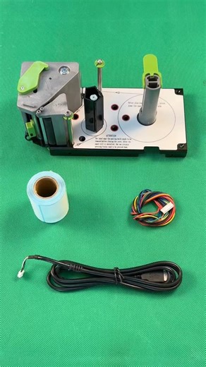 The ultimate printing hero for kiosks! 58mm label printer with auto-peel effortless operation!#label