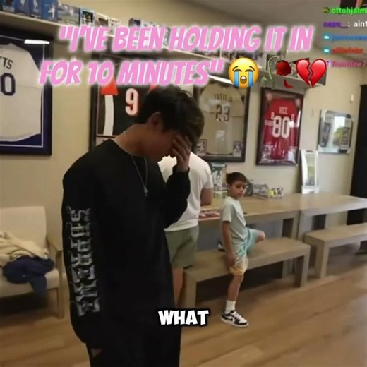 “I’ve been holding it in for 10 minutes 😭🥀💔 #clips #funny #shorts #lacy #jason