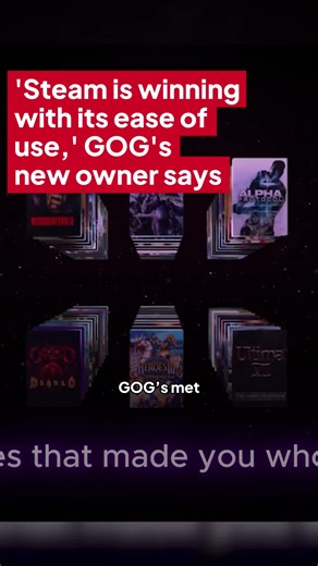'Steam is winning with its ease of use,' GOG's new owner says 🤷 #steam #gog #cdprojektred #news #pcgamer #pcgaming