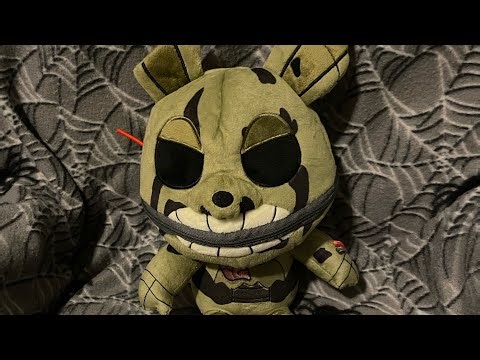 Coolest FNAF Springtrap Plush Ever Made! Check Out Secret Feature! #fnaf #toys #review #springtrap