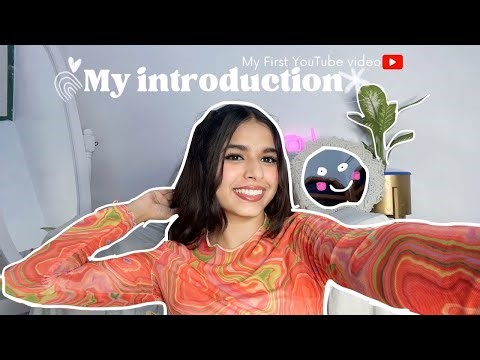 MY INTRODUCTION VIDEO ☺️✨| MY First YouTube Video | Introducing My YouTube Channel | Anshvirpandit