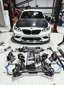 29K views · 325 reactions | Full xDrive Conversion & 3.4L B58 Installation Incoming Special shoutout to @5150autosport for this monster-spec engine, built with their 3.4L Bully Stroker Kit featuring a 5150 Billet Crankshaft and a Stage 3 CNC Ported Head, expertly assembled by @rkautowerksBig moves happening with @tomwrigleyperformance ill do a full breakdown of the spec soon, so stay tuned! #B58 #XDriveConversion #b58bully | Livinglifefast LLF | Facebook
