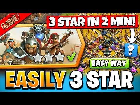How to Easily 3 Star Wastleland Rumble Challenge in Clash of Clans | Coc New Event Attack
