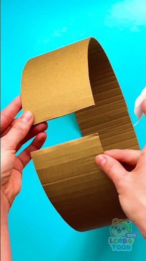 🎩 Wow! Lost It? Let’s Make New Cool Cardboard Hat! 🐦 #Craft #KidsLearning #DIY