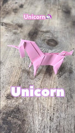 PRO LEVEL ORIGAMI UNICORN DESIGN BY JO NAKASHIMA | DIY ORIGAMI UNICORN STEP BY STEP ORIGAMI WORLD