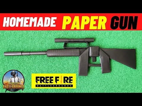 How to Make Paper Gun | Origami Easy Gun | Paper Gun Model | At Home | Mad Times