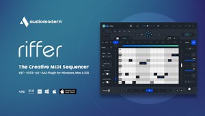 Audiomodern releases Riffer Creative MIDI Sequencer v3.0