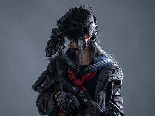 Night vision activated