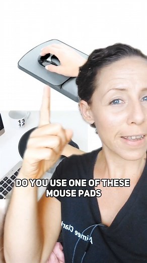 💻 If you use a mouse pad with wrist support or a keyboard wrist pad then this video is for YOU! I used to have really sore weak wrists and I was an office worker so I know exactly what it's like and luckily many years ago I learned how to strengthen my wrists and haven't ever had wrist pain or needed support again! These very basic beginner strengthening exercises may be help you throw away the supports and enjoy more comfort and less pain! 🤞 Let me know how you go! Aimee . . . #laptop #laptop