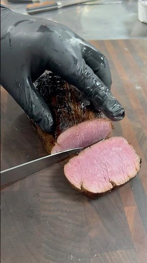 Treacle-cured beef fillet recipe