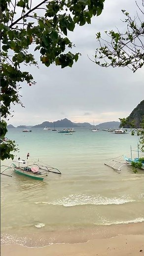 The best views from Bella Vita Italian Restaurant in El Nido 🫶🏽 #elnido #newfienomad #travelvlog
