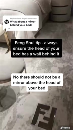 Replying to @Love Angels bedroom fengshui tips #fengshuitip #fengshui #positiveenergy #learnontiktok #relaxingtime #mirrors #mirror #bedroomdecor #ourhouse2022 #fendi #fypシ