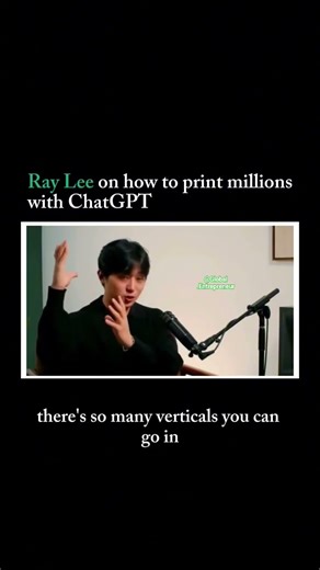 Ray Lee on how to print millions with ChatGPT | Watch the full video 🎥 | Entrepreneur | Business |