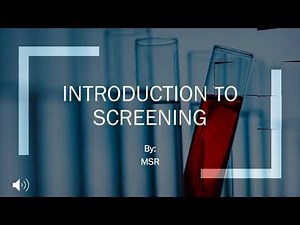 Basic introduction of screening by MSR