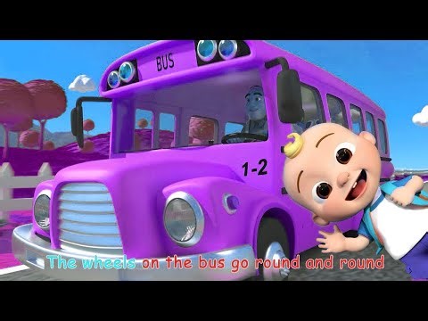 Candy Cane Wheels on the Bus | Christmas Remix for Kids | Cocomelon Style 1 Minute Nursery Loop