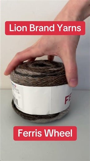 Lion Brand Ferris Wheel Color 609H Morning Java 100% Acrylic Yarn 3oz 270 yards