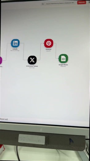 Automate All Your Social Media in One Setup 🤯#shorts #chatgpt #aiautomation #socialmediamarketing