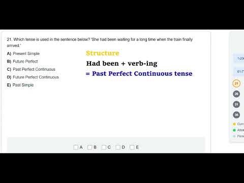 11+ English Grammar | Tense Question Step-by-Step #grammarschool #educationalvideo #exampreparation