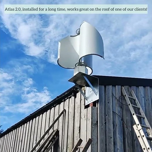 TESUP Atlas2.0 Vertical Wind Turbines