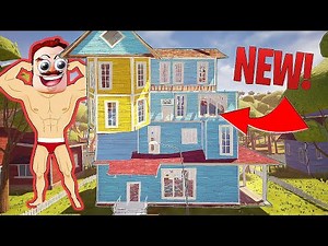 Funny moments in Hello Neighbor || Experiments with Neighbor Episode 24