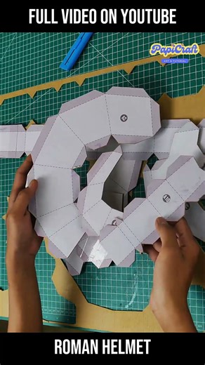Roman Helmet 🏛️ Cardboard Template
