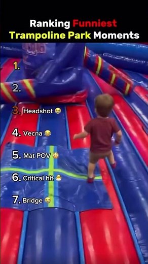 Ranking Funniest Trampoline Park Moments 💀👌🔥