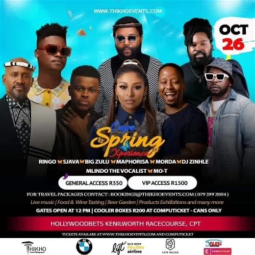 Cape Spring Experience Concert at HollywoodBets Kenilworth