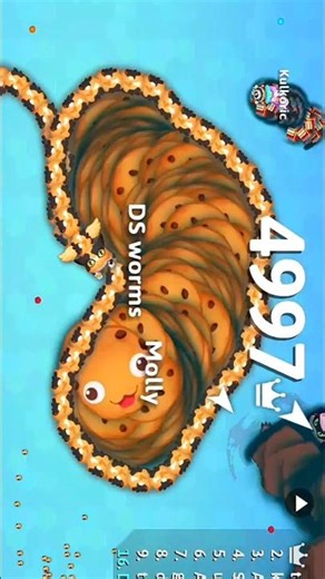 OMG 😱 🐍Unstoppable Snake Trap🔥Calico skin DS worms 004 #snakeio #snakeiovideo #epicsnake