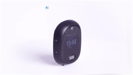 Portable 4G GPS Pendant Tracker Elderly SOS Alarm Clock with GPRS Positioning Android Remote Navigation Plastic Material