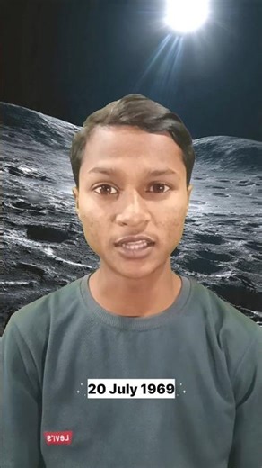 20 July 1969 Apollo 11 Ka Lunar Module EAGLE Chand Ki Surface Par Land Karne Hi Vala Tha 👁️‍🗨️