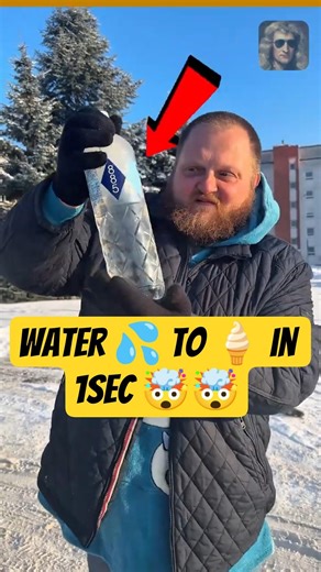 "Instant Ice Magic! ❄️#shorts