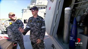 7.5K views · 60 reactions | It’s a privilege usually reserved for the armed forces, but thousands of civilians have boarded one of the most capable warships in the world. It was HMAS Brisbane’s first open day, before sailing to Sydney tomorrow. www.7NEWS.com.au #7NEWS | 7NEWS Brisbane | Facebook