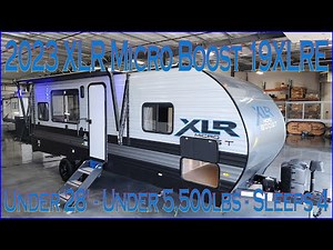 Half Ton Towable Toy Hauler? 2023 XLR Micro Boost 19XLRE by Forestriver RVs at Couchs RV Nation
