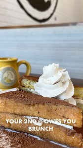 Sweet Sundays feat. Tiramisu French Toast. Who’s treating you to brunch? | Another Broken Egg Cafe