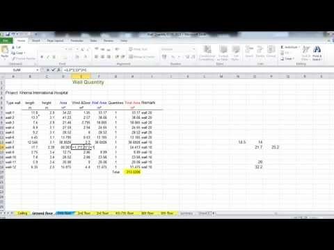 Material Takeoff Schedules - Autodesk Knowledge Network