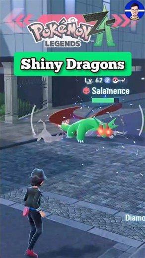 Catch SHINY DRAGONS Bagon, Swablu, Noivern in Pokemon Legends Z-A #pokemonlegendsza #megaevolution