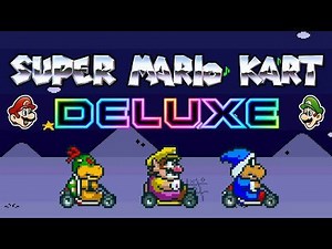 This new Super Mario Kart romhack looks freaking amazing!